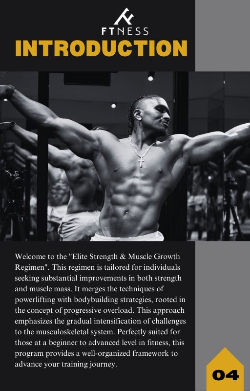 Elite Strength &   Growth Regimen